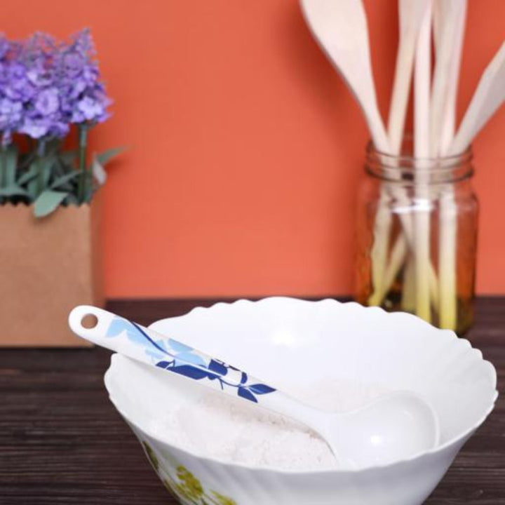 Professional Melamine Soup Ladle with Long Handle - Kitchen Dining Utensil for Serving - Souk Al RasDinnerware