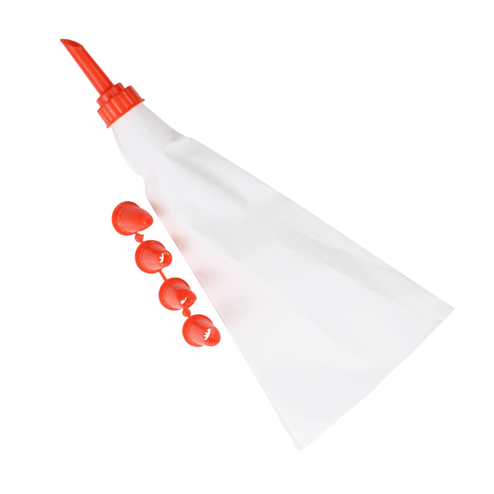 PVC Icing Bag with 5 Different Nozzles - Souk Al RasBakeware