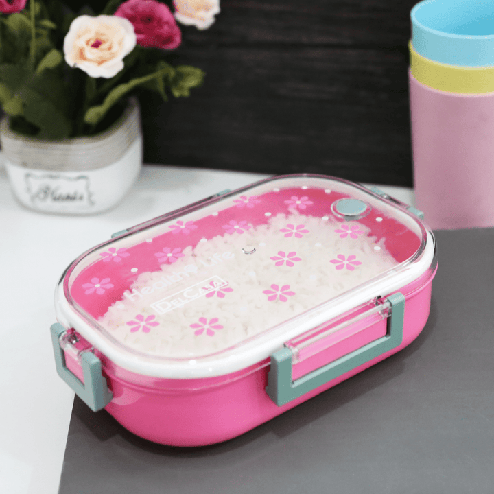 Rectangular Air Tight Lunch Box 920ML|High - quality and durable materials. - Souk Al RasKitchen Accessories