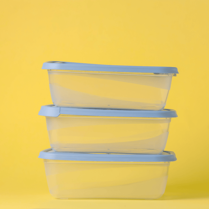 Rectangular Storage Container, Set of 3Pcs, 1200ML - Souk Al RasFood Containers & Lunch Boxes