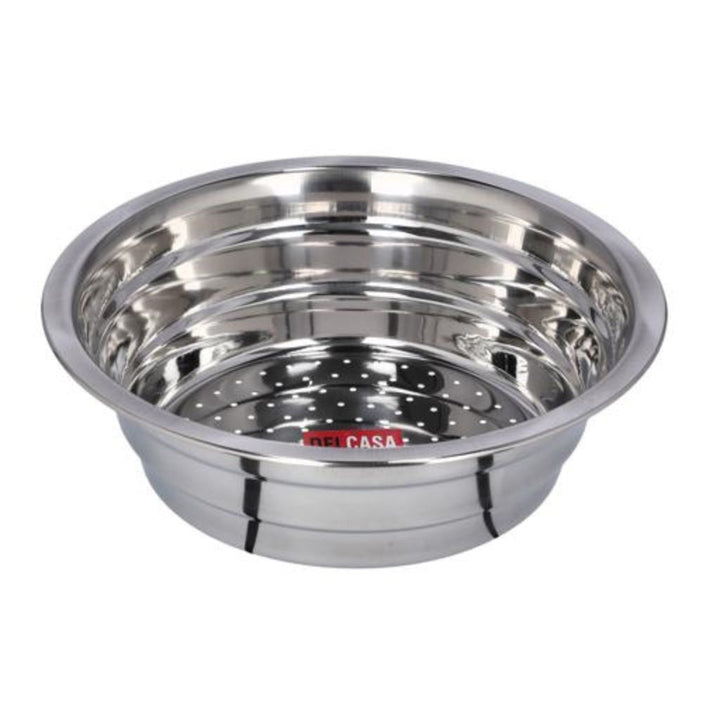 Rice Strainer with Bottom Hole 29cm|high - quality materials. - Souk Al RasKitchen Tools & Utensils