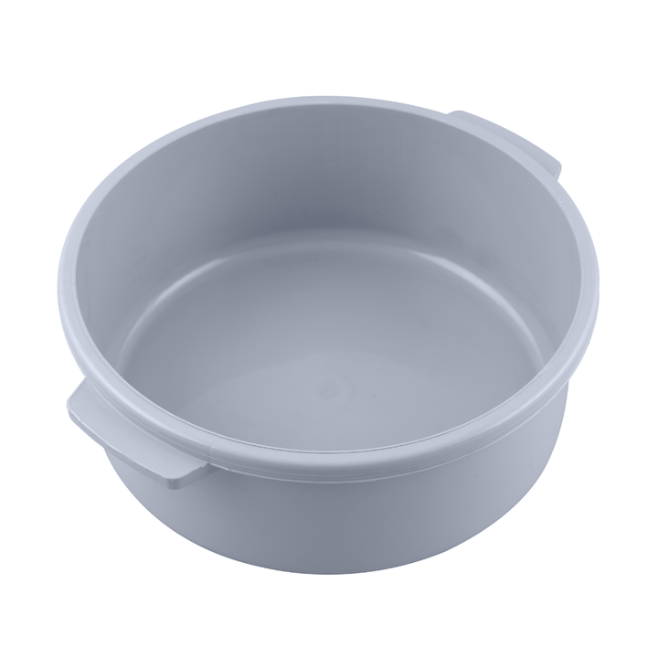 Round Casserole with Lid, Break - Resistant Polymer Plastic Container 1500ML - Souk Al RasHot Pot & Casserole