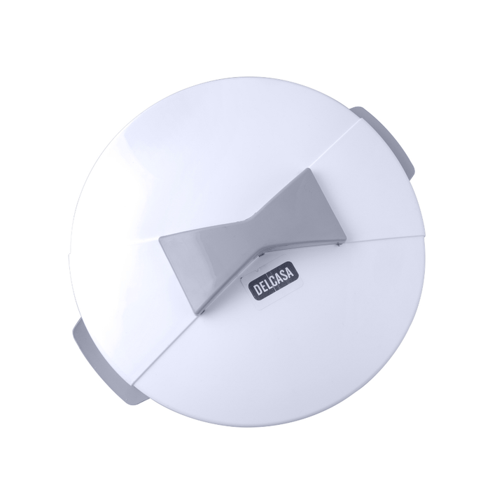 Round Casserole with Lid, Break - Resistant Polymer Plastic Container 1500ML - Souk Al RasHot Pot & Casserole