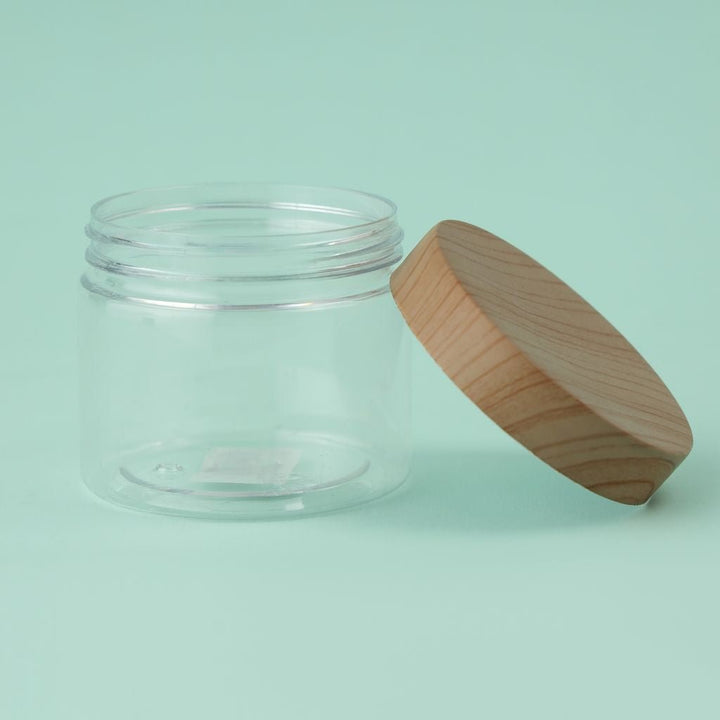 Round PET Jar BPA - Free & Air - Tight Storage Container 150ML - Souk Al RasFood Storage Containers