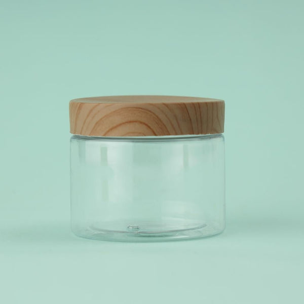 Round PET Jar BPA - Free & Air - Tight Storage Container 150ML - Souk Al RasFood Storage Containers