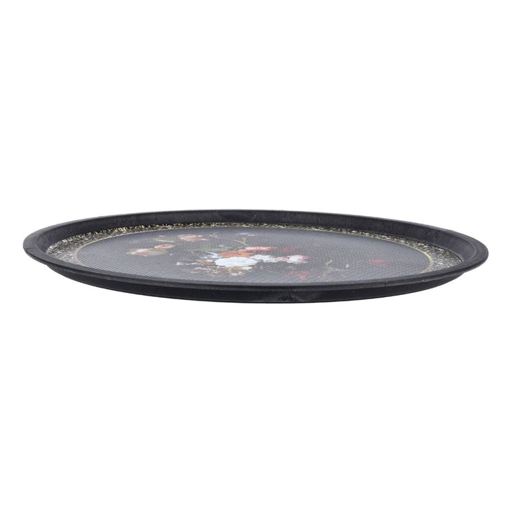 Round Serving Tray Durable Long Lasting & Lightweight 36CM - Souk Al RasServing Dishes Trays & Platters