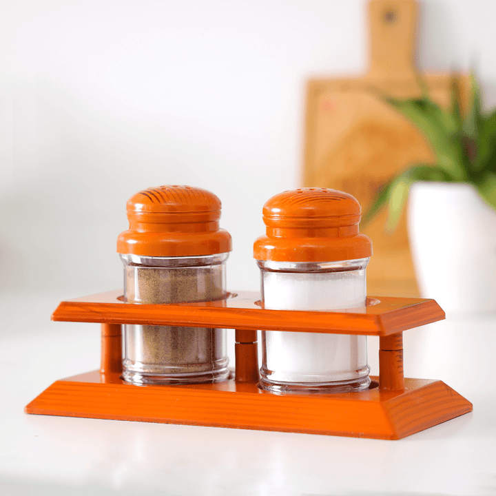 Salt & Pepper Shaker Set with 68 ML |High - quality glass material - Souk Al RasKitchen Utensil Sets