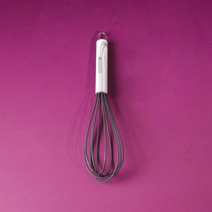 Silicone Whisk with Marble Designed Handle - Portable Kitchen Essential - Souk Al RasSpatulas Whisks & Turning Spoons