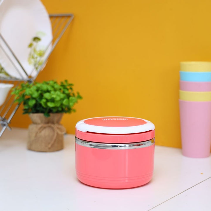 Single Layer Lunch Box, 600ml - Leak - Proof, Airtight Lid, and High - Quality Food Storage Container - Souk Al RasFood Storage Containers