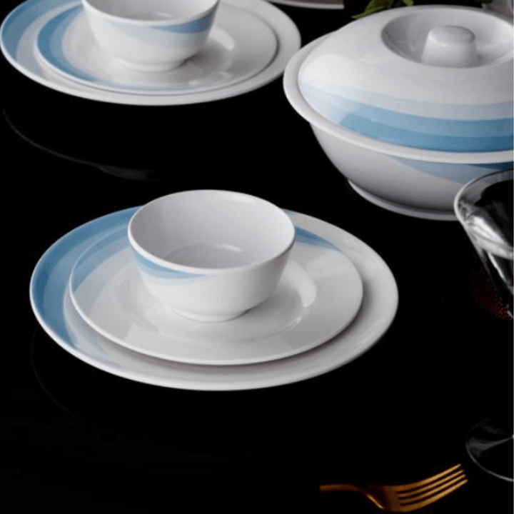 Skyline Melamine ware Dinner Set 54 PCS - Souk Al RasDinnerware Sets