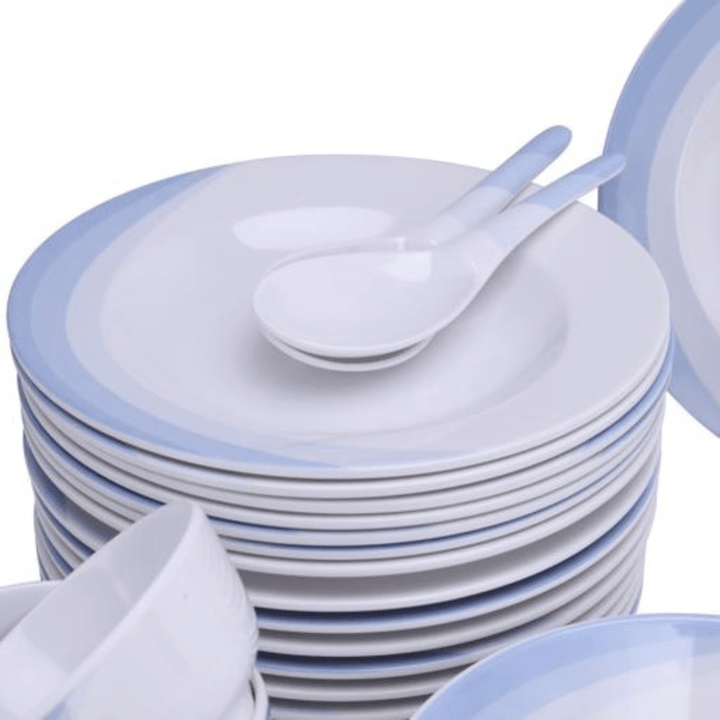 Skyline Melamine ware Dinner Set 54 PCS - Souk Al RasDinnerware Sets