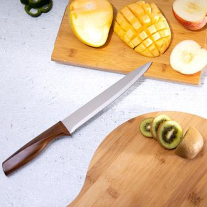 Slicer Knife with Ultra Sharp Stainless Steel Blade 20CM - Souk Al RasKitchen Knives