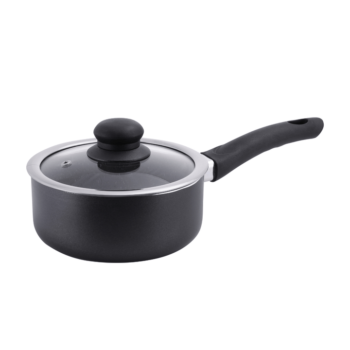 Smart Granite Coated Cookware Set, For Gas, Induction & Ceramic Hobs, 9Pcs - Souk Al RasCookware Sets