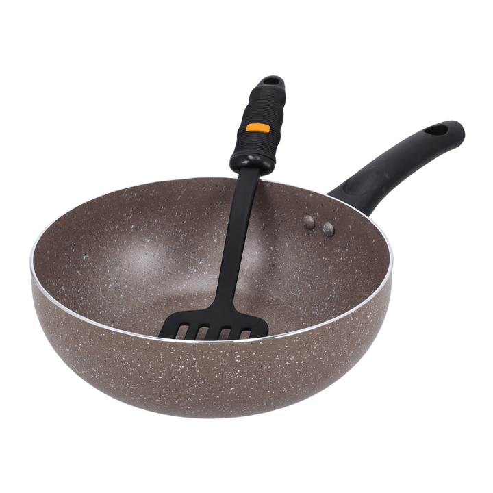 Smart Granite Coated Cookware Set, For Gas, Induction & Ceramic Hobs, 9Pcs - Souk Al RasCookware Sets