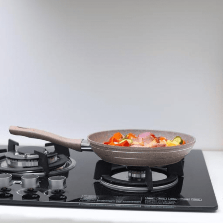 Smart Granite Coated Frypan Beige 20CM - Souk Al RasPots & Pans