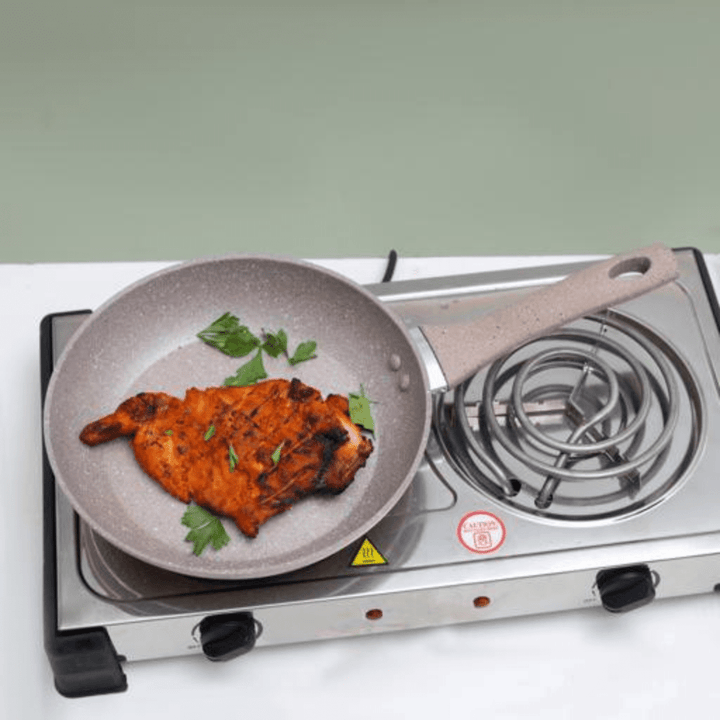 Smart Granite Coated Frypan Beige 20CM - Souk Al RasPots & Pans