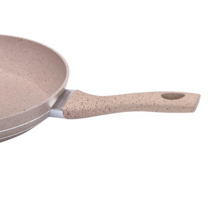 Smart Granite Coated Frypan Beige 20CM - Souk Al RasPots & Pans