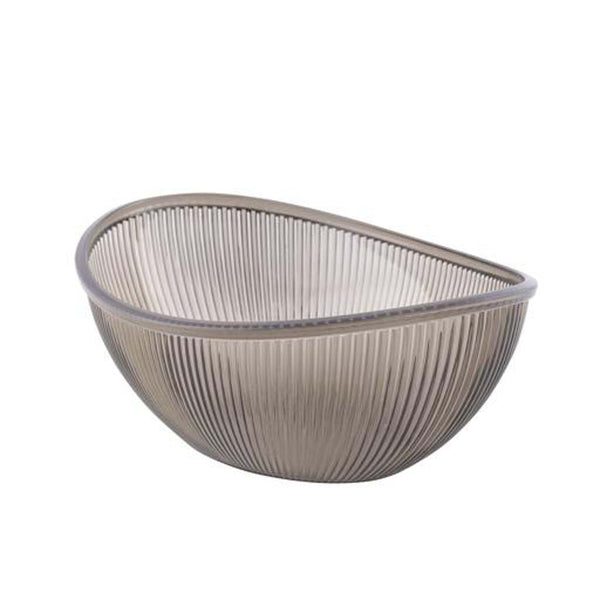 Smoked Gray 1650ml Acrylic Bowl | Food - safe, BPA - free, and non - toxic | High - quality - Souk Al RasSERVEWARE