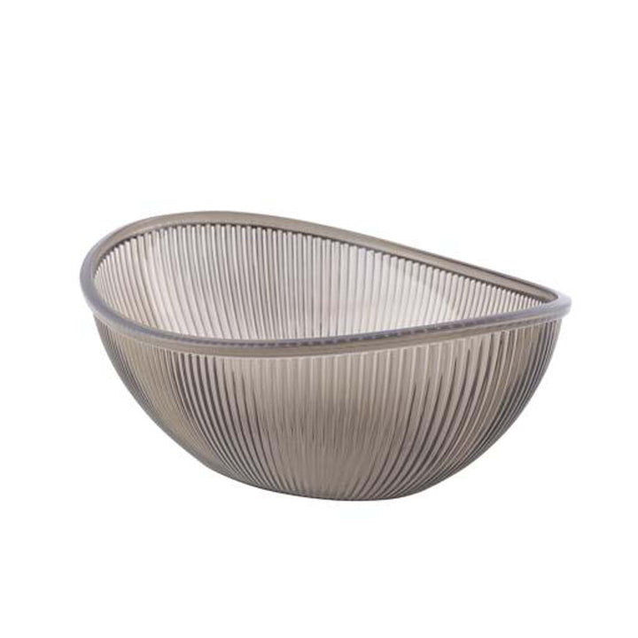 Smoked Gray 3300ml Acrylic Bowl | Food - safe, BPA - free, and non - toxic | High - quality - Souk Al RasSERVEWARE