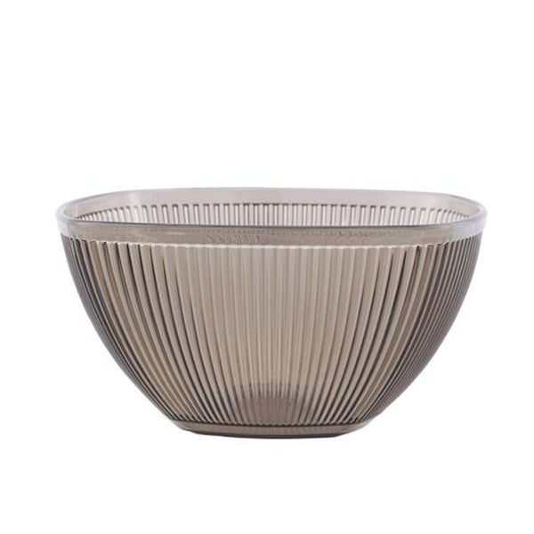 Smoked Gray Acrylic 1575ml Bowl - Souk Al RasSERVEWARE