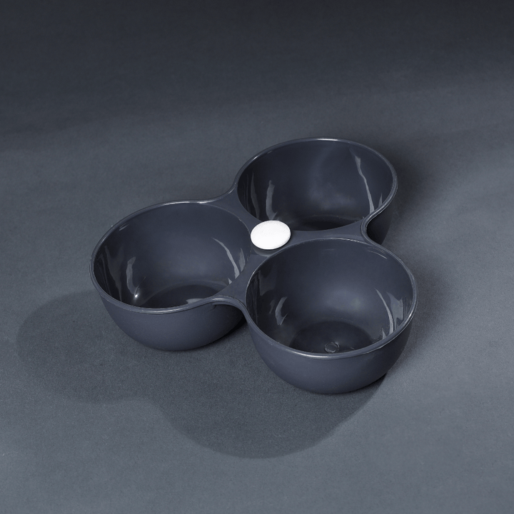 Snack Serving Bowl set with 3 compartments - Souk Al RasServeware