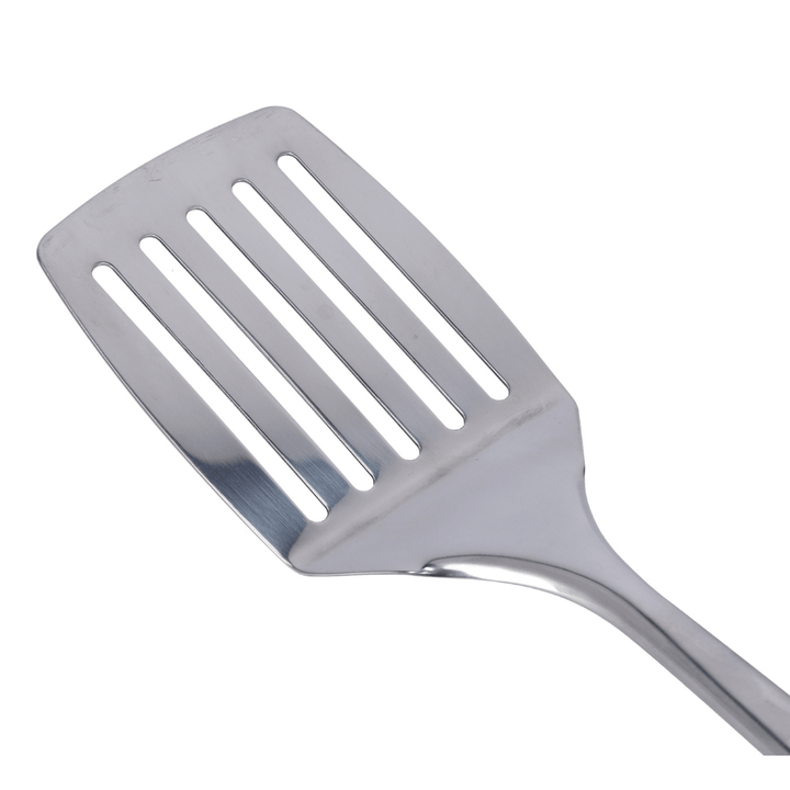 Spatula Stainless Steel Slotted Turner with Tube Handle|Fish Slice - Serving Spatula - Souk Al RasCooking Utensils