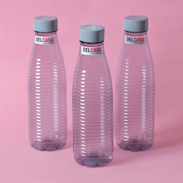 Spiral Water Bottle Set, BPA - Free & Eco - Friendly 3Pcs(900ML) - Souk Al RasDrinkware