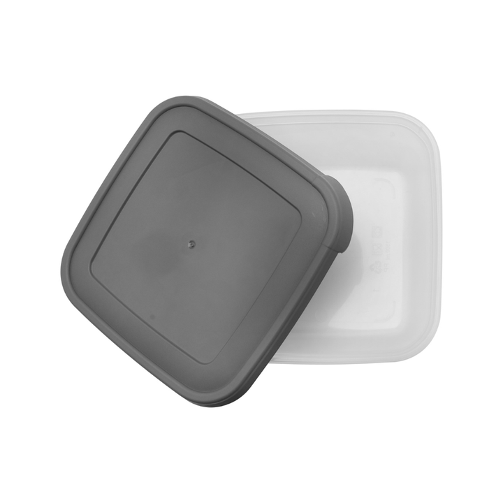 Square Storage Box Set of 2Pcs, 1500ML - Souk Al RasFood Containers & Lunch Boxes