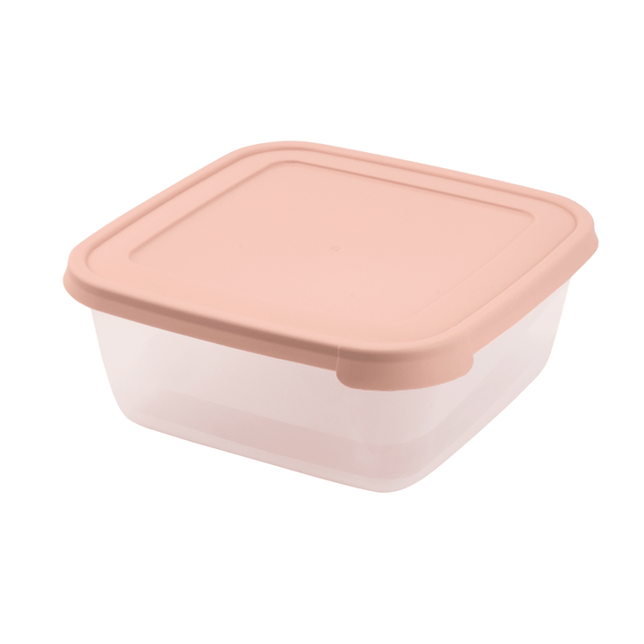 Square Storage Box Set of 2Pcs, 2500ML - Souk Al RasFood Containers & Lunch Boxes