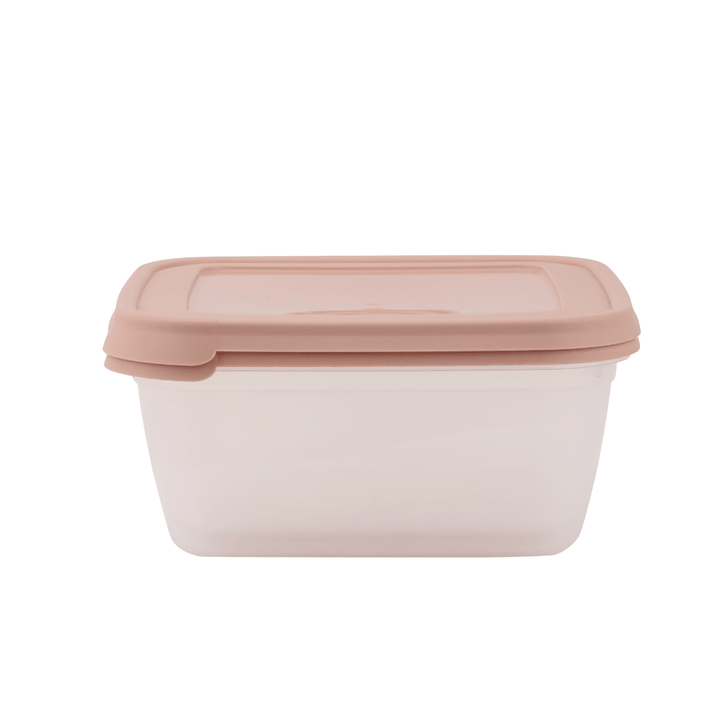 Square Storage Box Set of 2Pcs, 2500ML - Souk Al RasFood Containers & Lunch Boxes