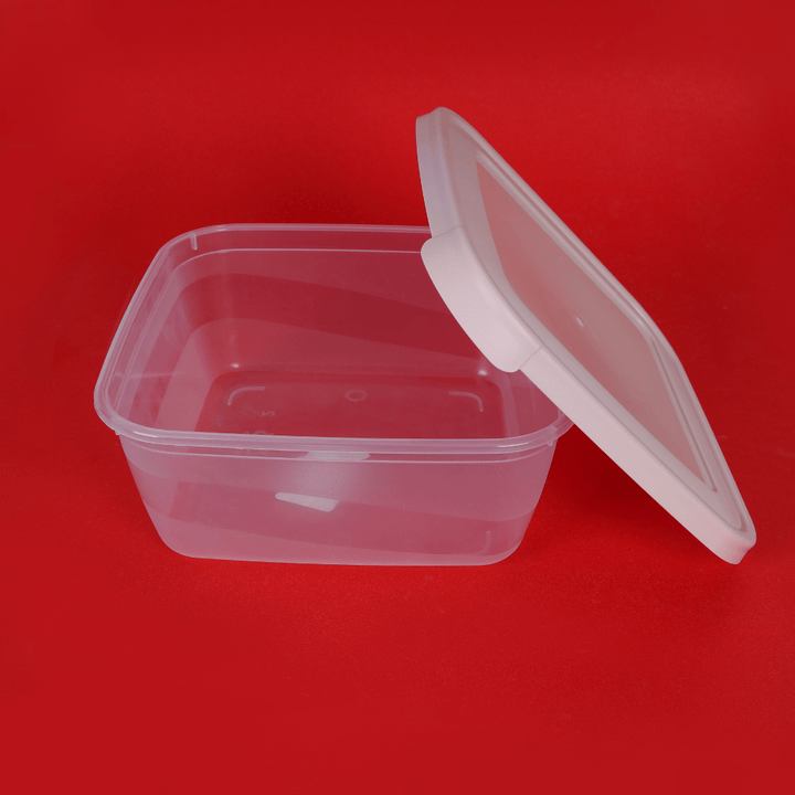 Square Storage Box Set of 2Pcs, 2500ML - Souk Al RasFood Containers & Lunch Boxes