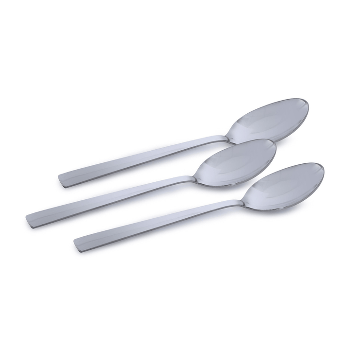 Stainless Steel Coffee Spoon High - Quality Coffee Spoons 3Pcs - Souk Al RasCutlery & Flatware