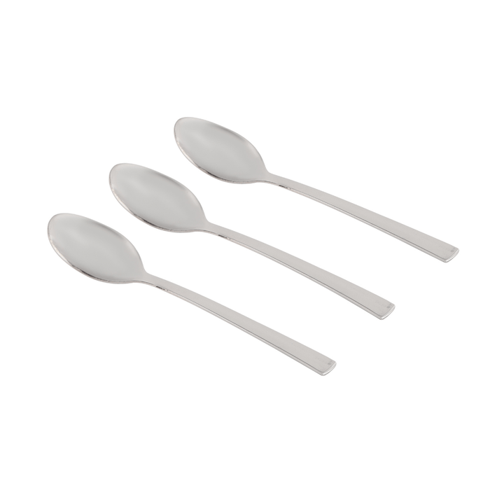 Stainless Steel Coffee Spoon High - Quality Coffee Spoons 3Pcs - Souk Al RasCutlery & Flatware