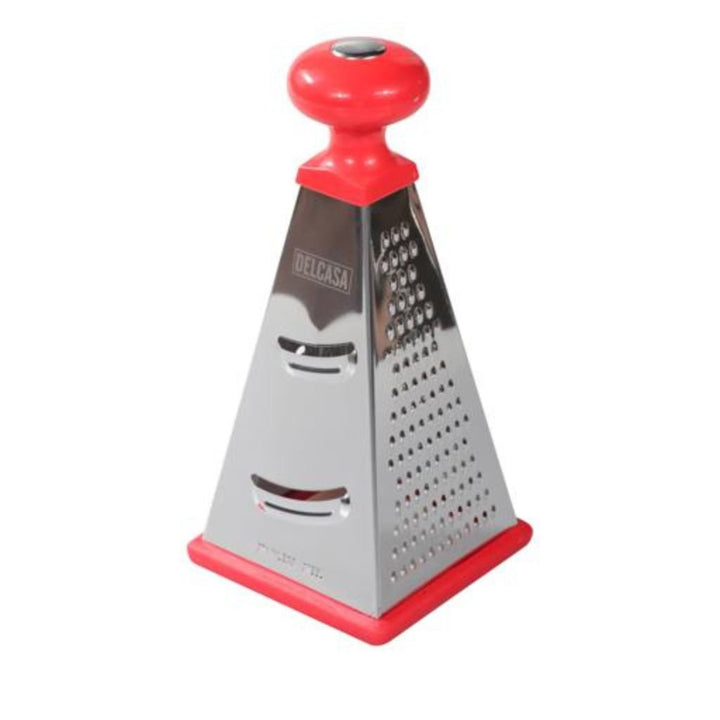 Stainless Steel Four - Sided Tower Grater 22.86cm - Multi - Purpose Shredder for Potatoes and More - Souk Al RasKitchen Utensil Sets