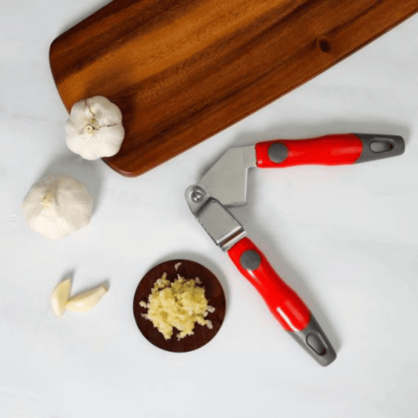 Stainless Steel Garlic Crusher With PP Handle - Effortlessly Crush - Souk Al RasUtensil & Flatware Trays