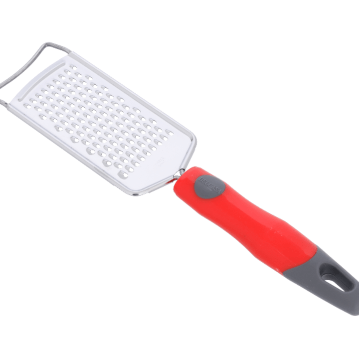 Stainless Steel Ginger Grater Silver and Red 26.5X6CM - Souk Al RasCooking Utensils