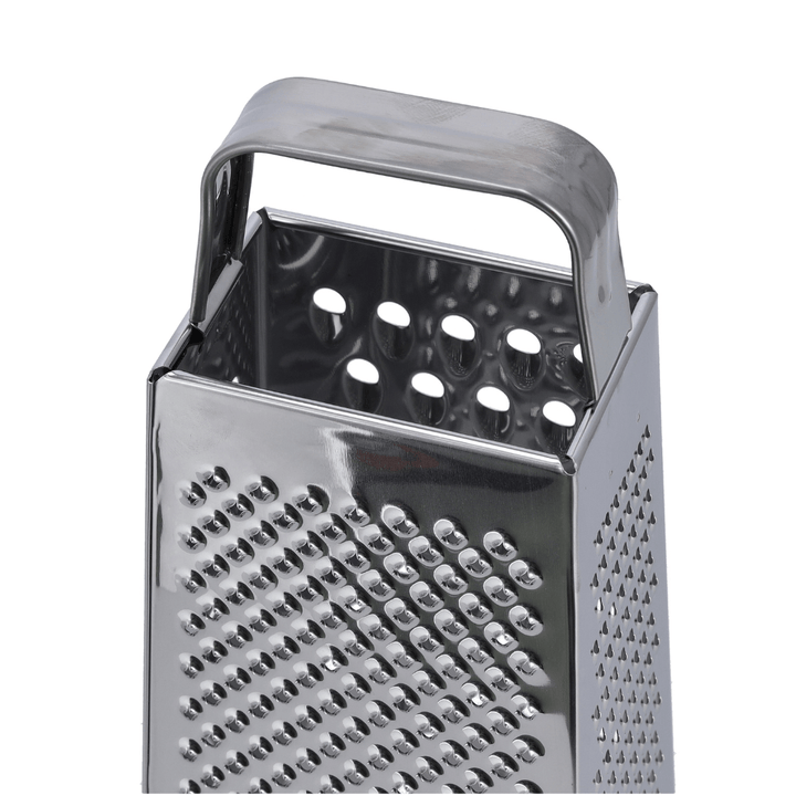 Stainless Steel Grater, 4 Side Grater, Slicer, Chopper and Zester 23CM - Souk Al RasCooking Utensils