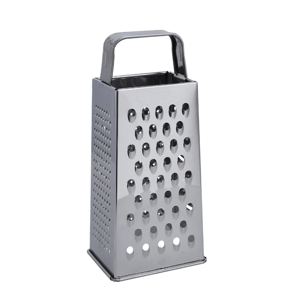 Stainless Steel Grater, 4 Side Grater, Slicer, Chopper and Zester 23CM - Souk Al RasCooking Utensils