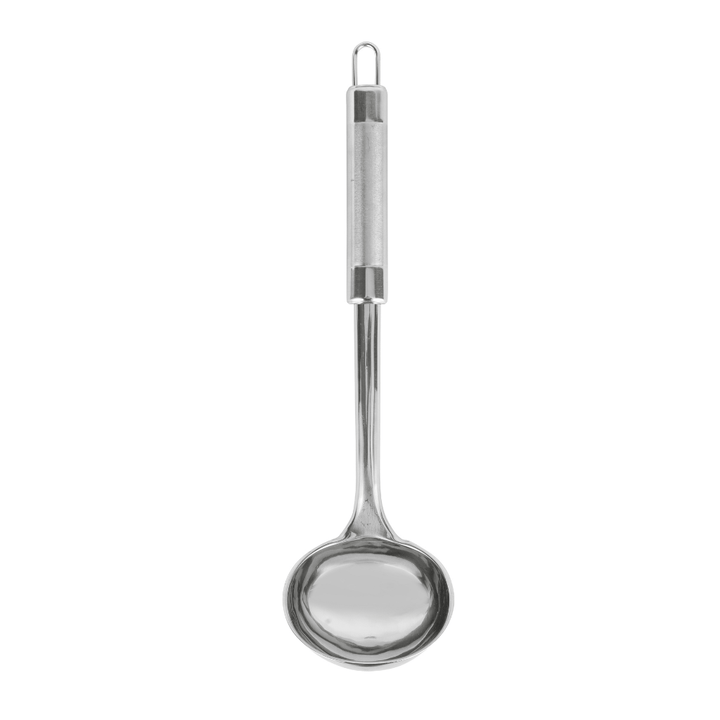 Stainless Steel Ladle with Tube Handle - Pro Soup Ladle 30.3X8.8Cm - Souk Al RasCooking Utensils