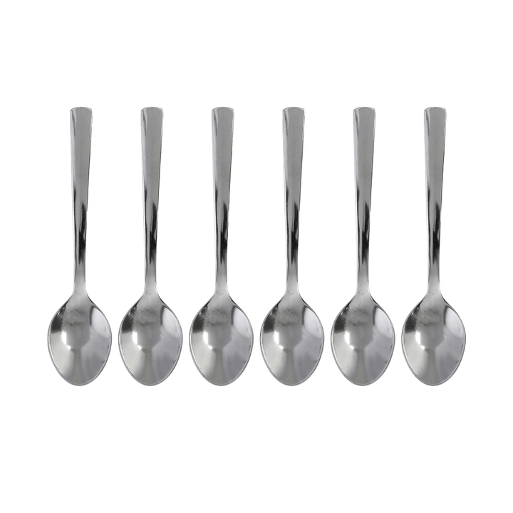 Stainless Steel Mocca Spoons Set of 6pcs - Souk Al RasSpoons