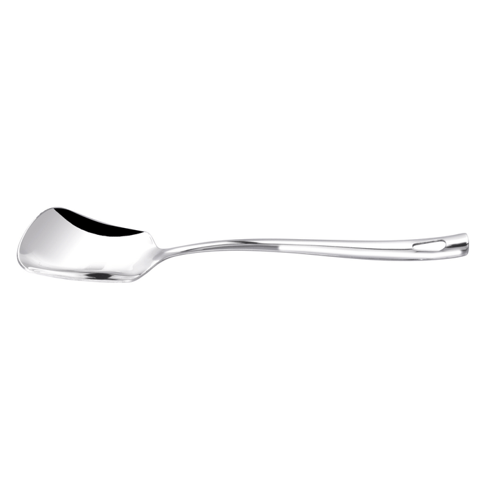 Stainless Steel Multi Serving Spoon | Large Spatula | Durable Silver Finish - Souk Al RasServeware