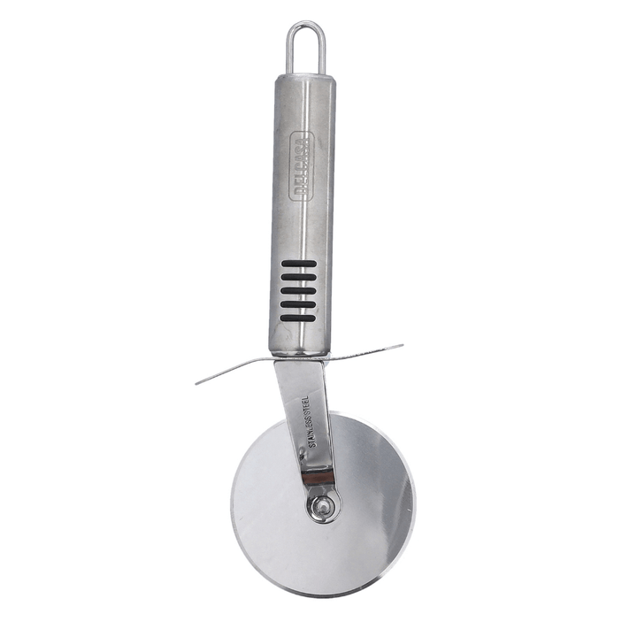 Stainless Steel Pizza Cutter with TPR Handle | Multi - Use Pastry Slicer - Souk Al RasKitchen Tools & Utensils