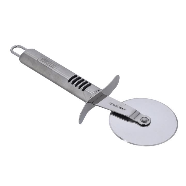 Stainless Steel Pizza Cutter with TPR Handle | Multi - Use Pastry Slicer - Souk Al RasKitchen Tools & Utensils