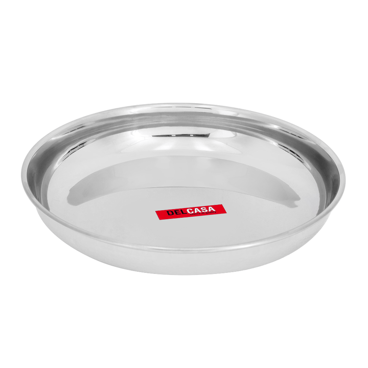 Stainless Steel Rice Plate Round Quarter Plate 21CM - Souk Al RasPlates