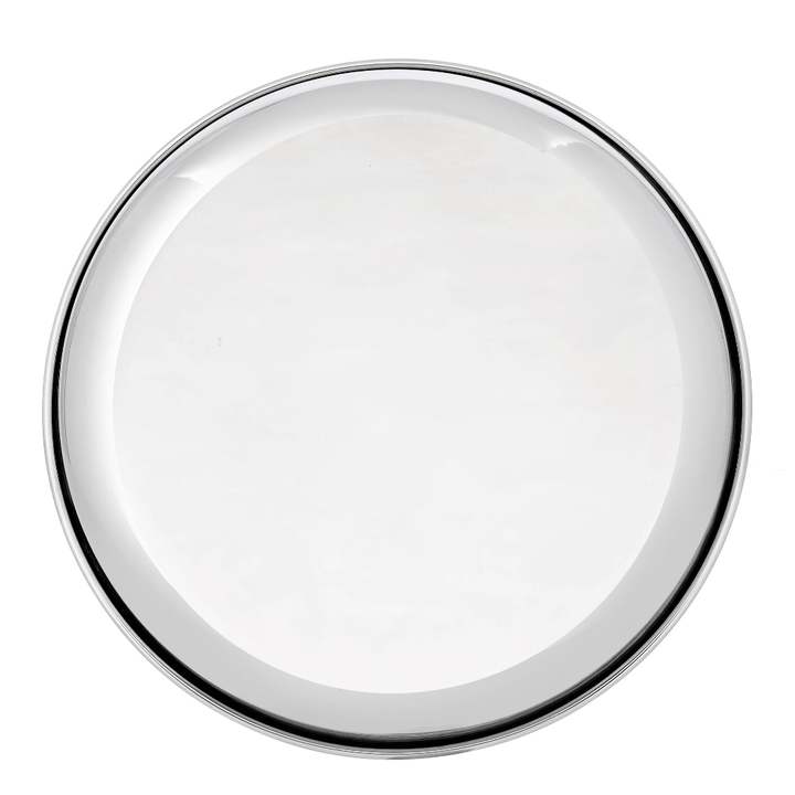 Stainless Steel Rice Plate Round Quarter Plate 21CM - Souk Al RasPlates