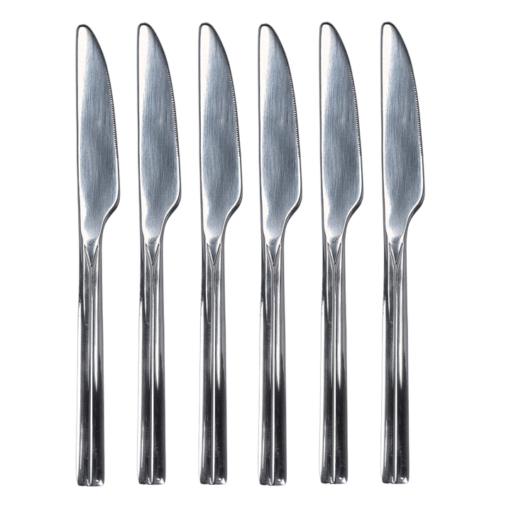 Stainless Steel Table Knife Silver 6PCS - Souk Al RasCutlery & Flatware