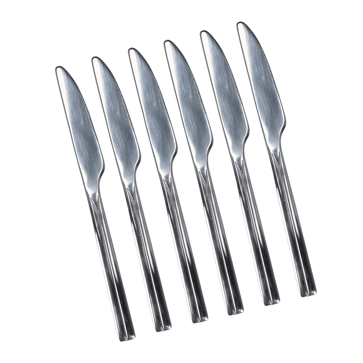 Stainless Steel Table Knife Silver 6PCS - Souk Al RasCutlery & Flatware