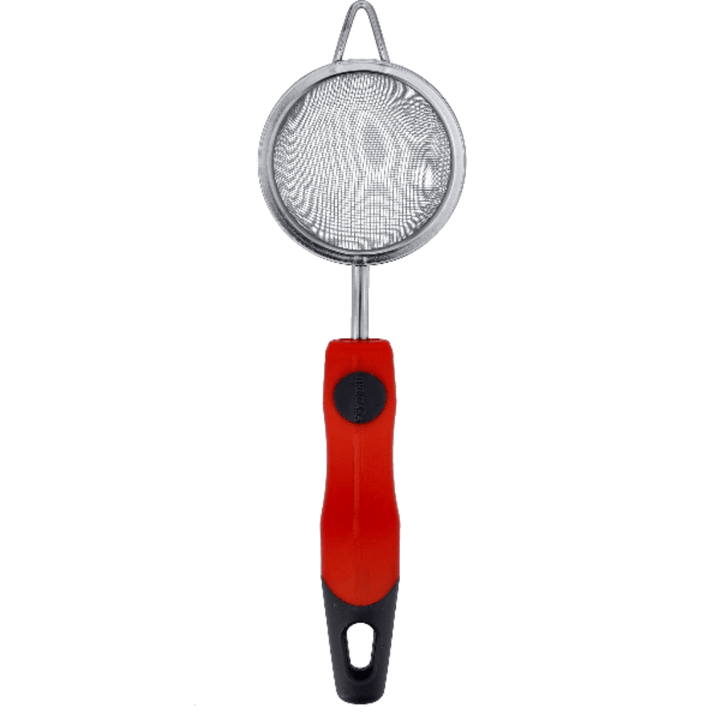 Stainless Steel Tea Strainer Silver and Red 23.5X7CM - Souk Al RasKitchen Tools & Utensils