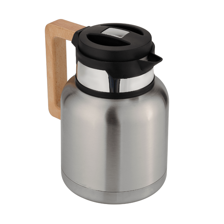 Stainless Steel Vacuum Flask Insulated & Portable 1.2L - Souk Al RasDrinkware