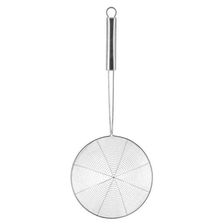 Stainless Steel Wire Strainer Spoon with Handle for Kitchen 38CM x 18CM - Souk Al RasKitchen Tools & Utensils